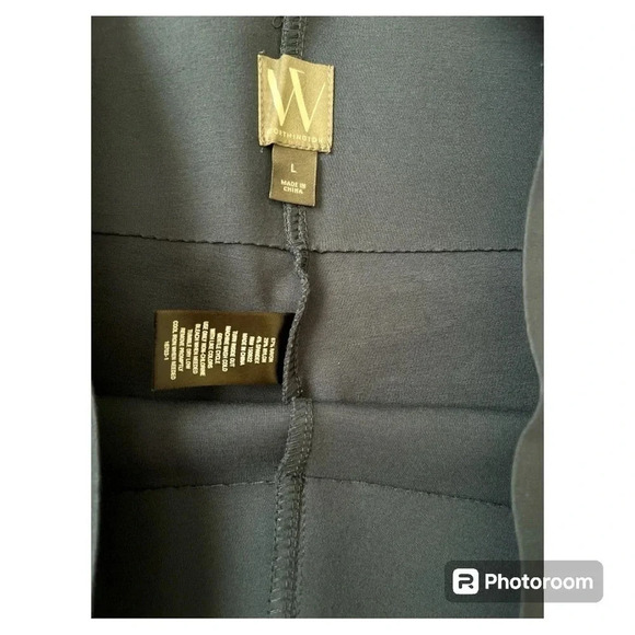 Worthington women’s navy blue bootcut leggings size Large - Picture 4 of 5